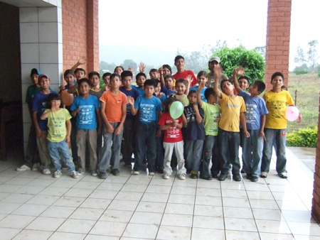 We visited a children's home