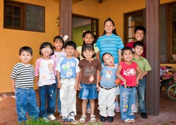 children at casa de amor children at casa de amor